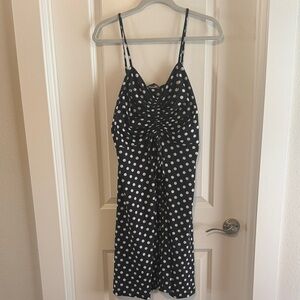 Black and White Polka Dot Dress